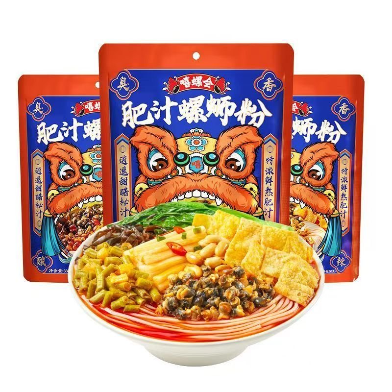 嘻螺會螺螄粉330g肥汁原味麻辣